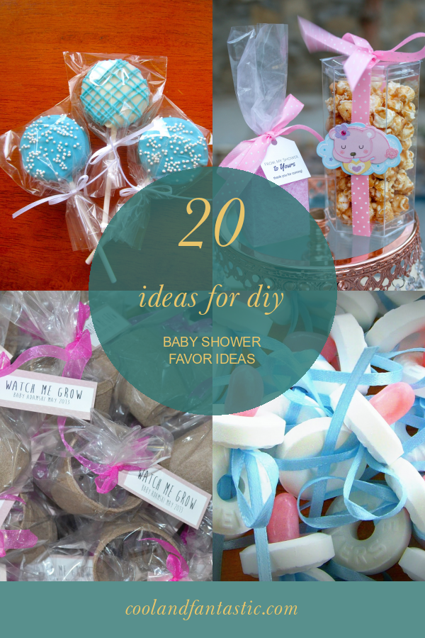 20 Ideas For Diy Baby Shower Favor Ideas - Home, Family, Style And Art ...